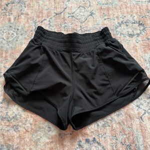 Women’s Black Athletic Shorts - Lightweight Performance